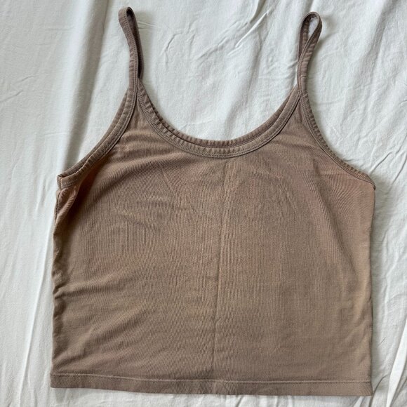 ARQ Other - ARQ CROP TANK in Beige